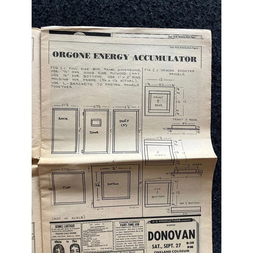 1970s Berkeley Bark CounterCulture, Black Panther Party, Underground Newspaper,